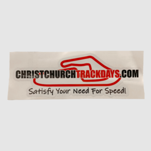Trackdays / Ruapuna Decal - 200mm